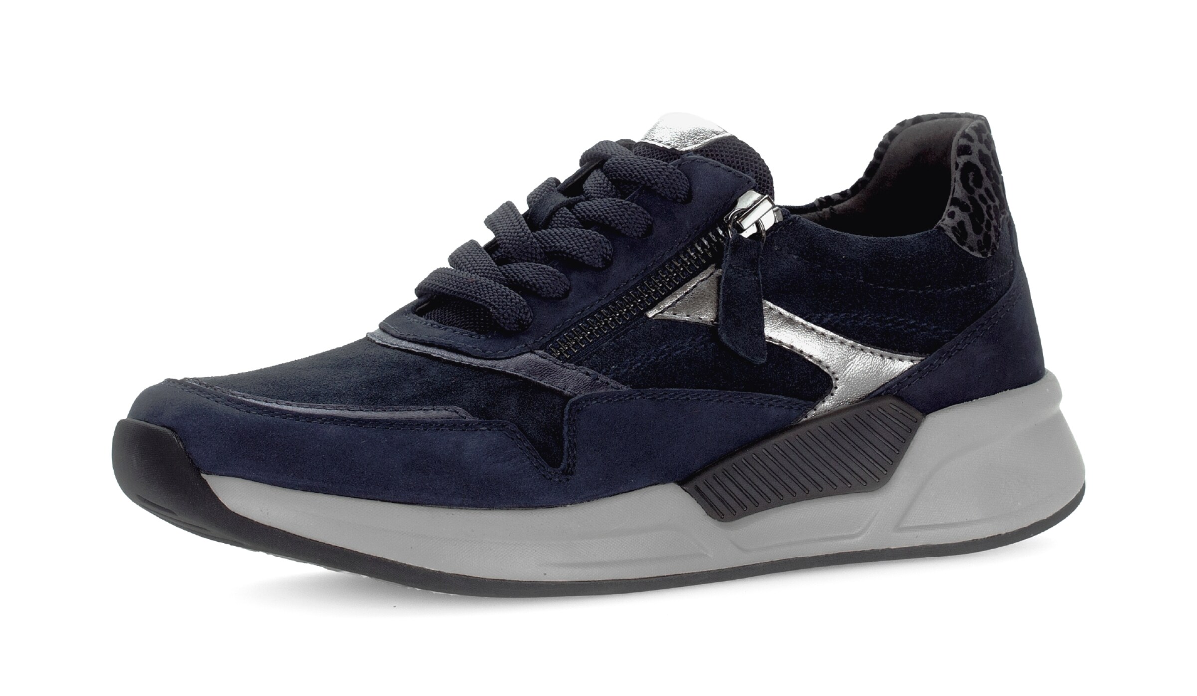 Gabor Rollingsoft Sneakers in Black: front