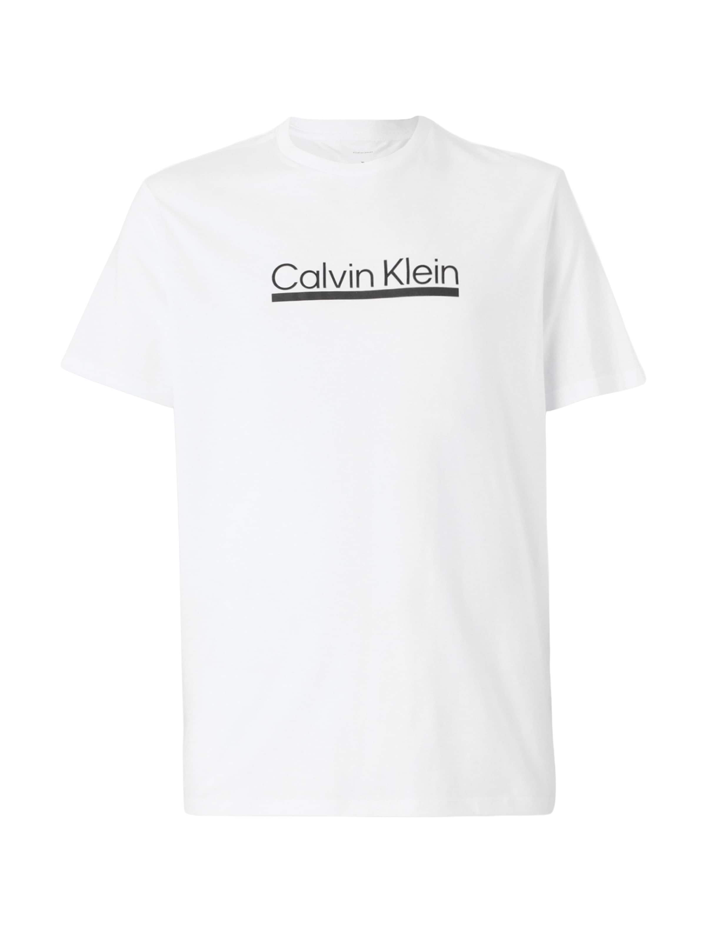 Calvin Klein Shirt in Wit: voorkant