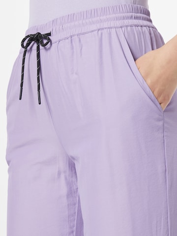 Effilé Pantalon 'Mamit' Moves en violet