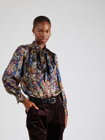 Lauren Ralph Lauren Bluse 'KLARYCE' in Blau: Vorderseite