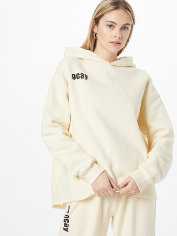 Ocay - Sudadera en blanco: frente