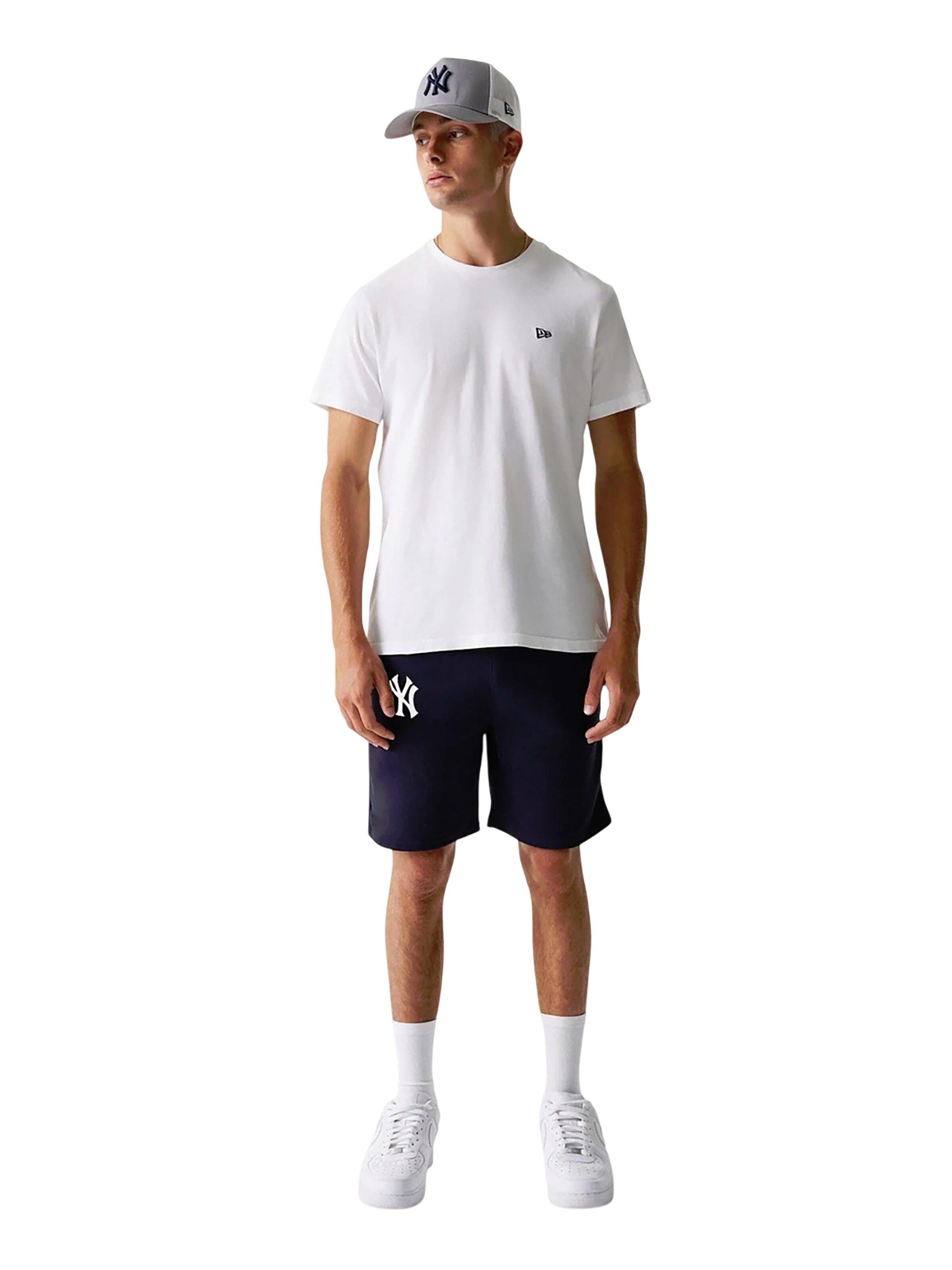 NEW ERA Regular Pants 'MLB League Essential New York Yankees' in Blue