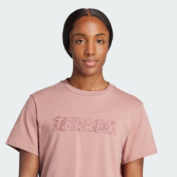 ADIDAS TERREX Performance shirt in Pink