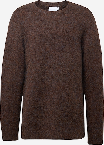 TOPMAN Trui in Bruin: voorkant