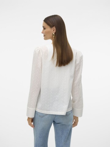 VERO MODA Bluse 'PALMA ' in Weiß
