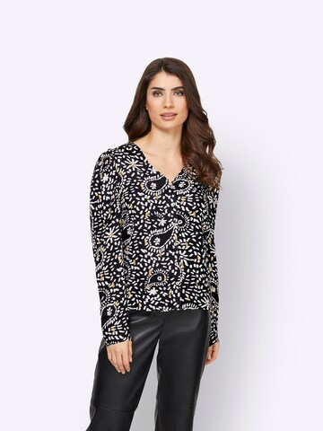 Camicia da donna di Ashley Brooke by heine in nero: frontale