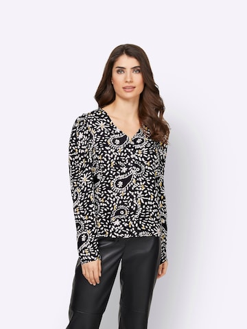 Ashley Brooke by heine Blouse in Zwart: voorkant