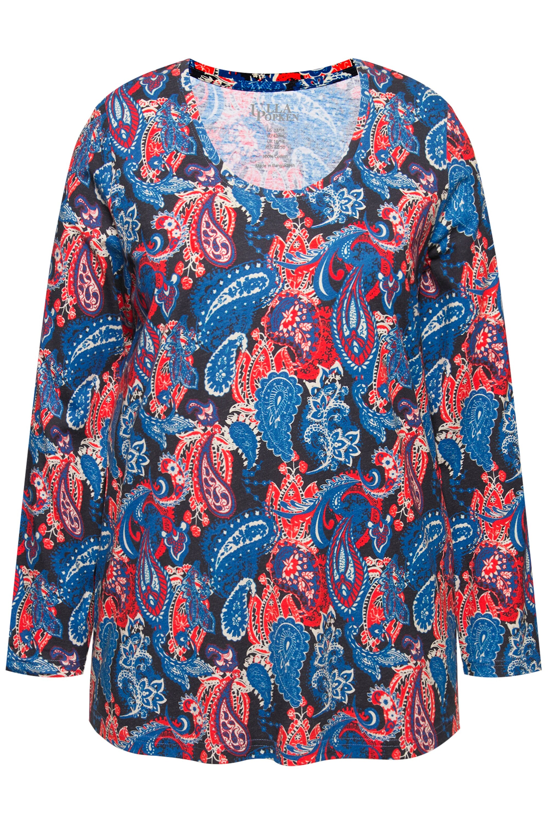 Ulla Popken Shirt in Mixed colours: front