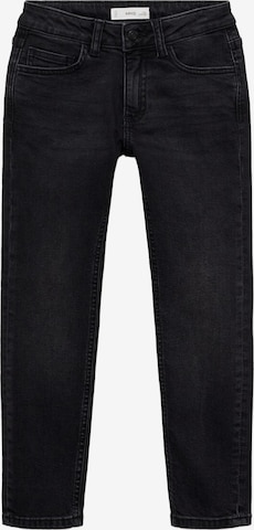 MANGO KIDS Slimfit Jeans in Schwarz: Vorderseite