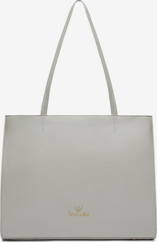 Shopper 'Meg' di Braccialini in grigio: frontale
