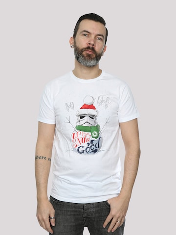 F4NT4STIC T-Shirt 'Star Wars' in Weiß: predná strana