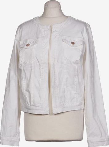 Cartoon Jacke L in Weiß: Vorderseite