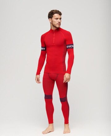 Superdry Long Johns in Red