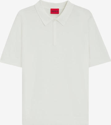 HUGO Poloshirt 'San Peter' in Weiß: Vorderseite