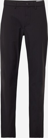 GAP Slimfit Spodnie w kolorze czarny: przód