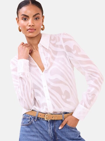 Lipsy Halenka – bílá: přední strana