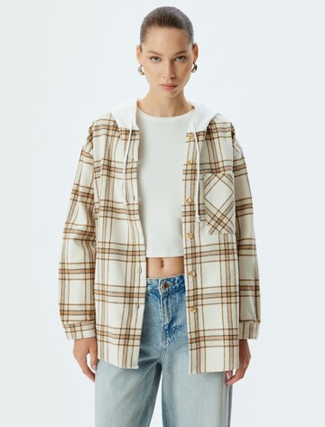 Koton Bluse in Beige: Vorderseite