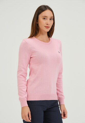 Giorgio di Mare Sweter w kolorze różowy