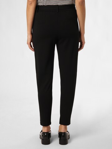 MSCH COPENHAGEN Regular Pleat-Front Pants 'Popye' in Black