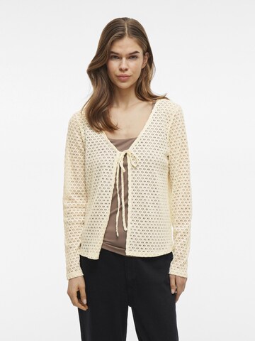 Cardigan VILA en beige : devant