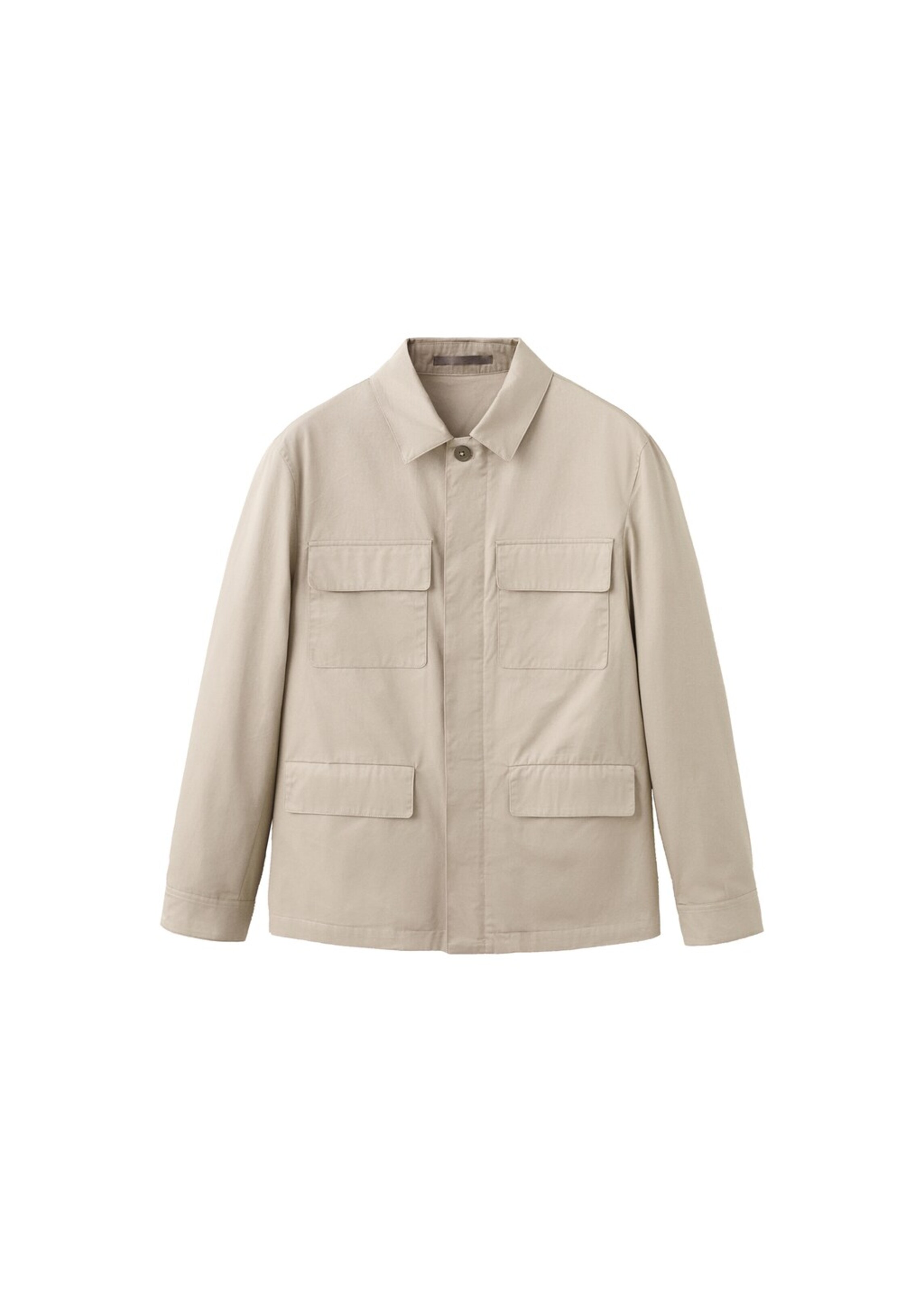 MANGO MAN Between-Season Jacket 'Date' in Beige, Item view