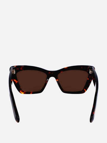 FERRAGAMO Sonnenbrille‌‌‌‌‌‌‌‌ in Braun