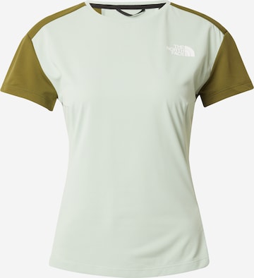 THE NORTH FACE Functioneel shirt 'VALDAY' in Groen: voorkant