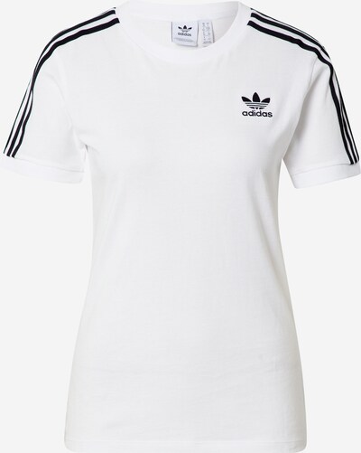 ADIDAS ORIGINALS T-shirt 'Adicolor Classics 3-Stripes' i svart / vit, Produktvy