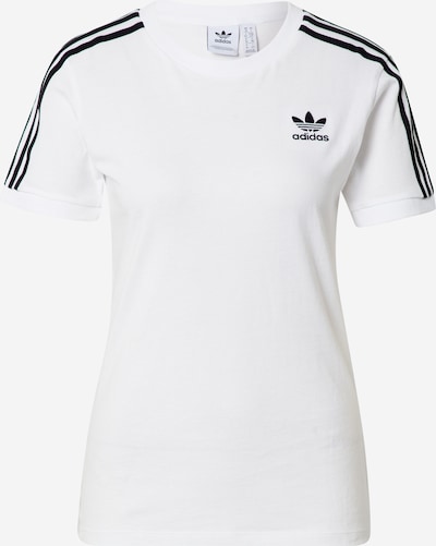 ADIDAS ORIGINALS Shirts 'Adicolor Classics 3-Stripes' i sort / hvid, Produktvisning