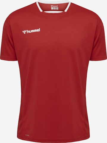 Hummel Functioneel shirt 'Authentic' in Rood: voorkant
