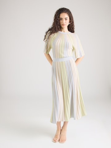 s.Oliver Πλεκτό φόρεμα σε μπλε: μπροστά