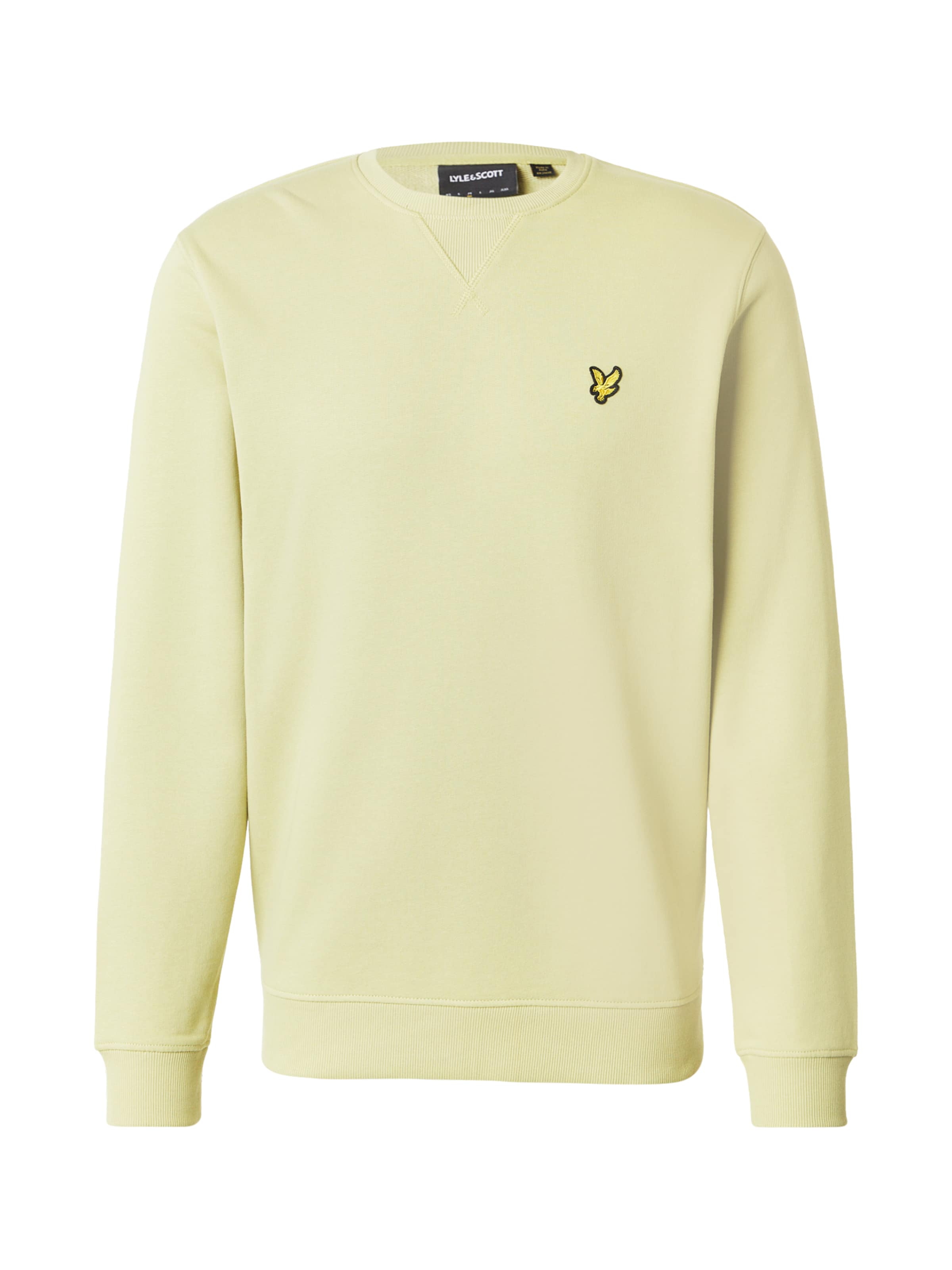 Lyle & Scott Sweatshirt in Groen: voorkant