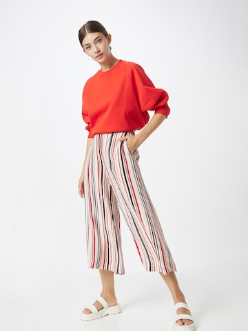 Wide Leg Pantalon Koton en rouge