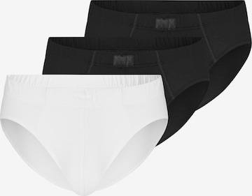 Mey Slip 'Softball' in Schwarz: Vorderseite