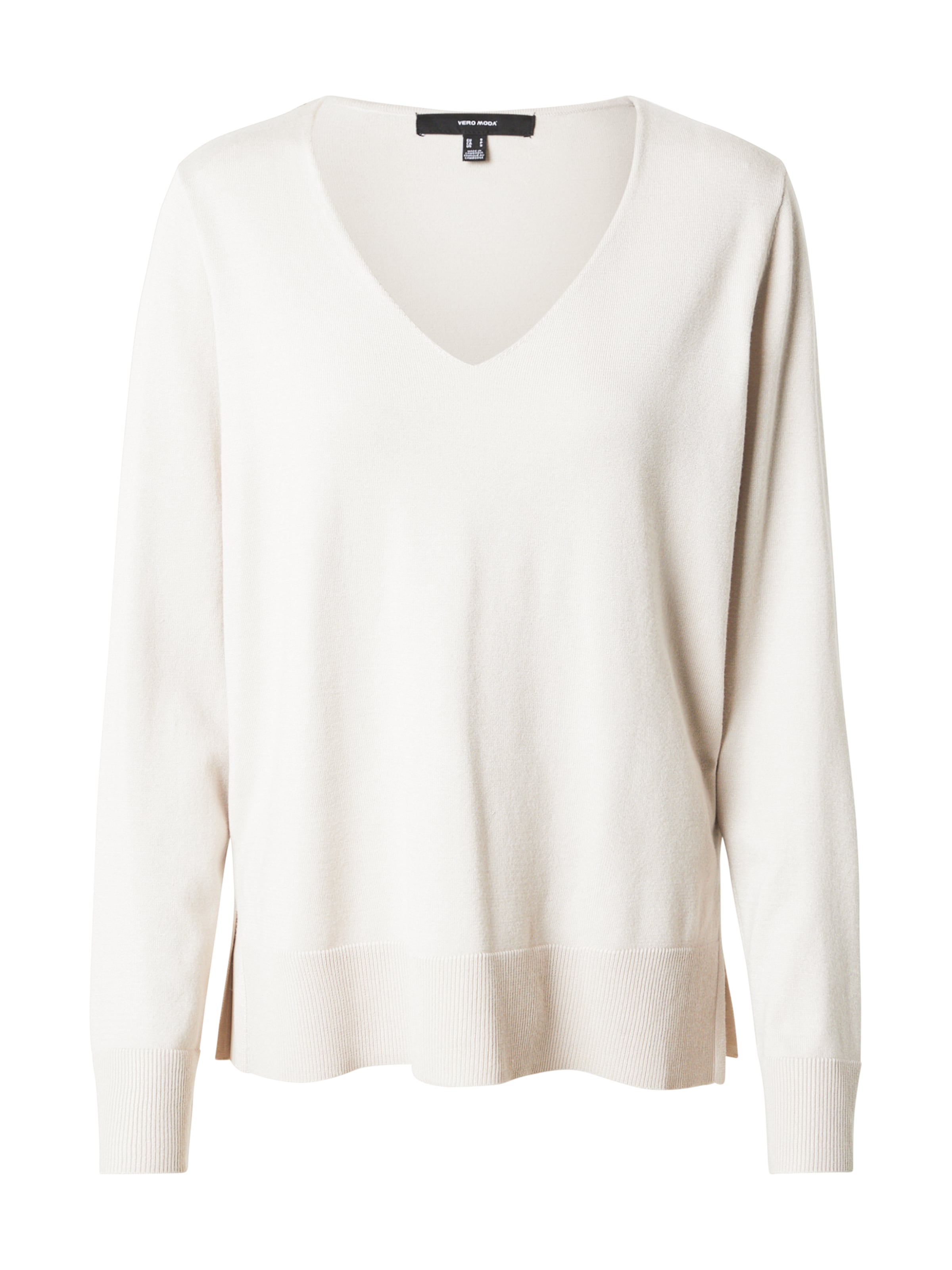 Pull-over 'VMSilje' VERO MODA en beige : devant