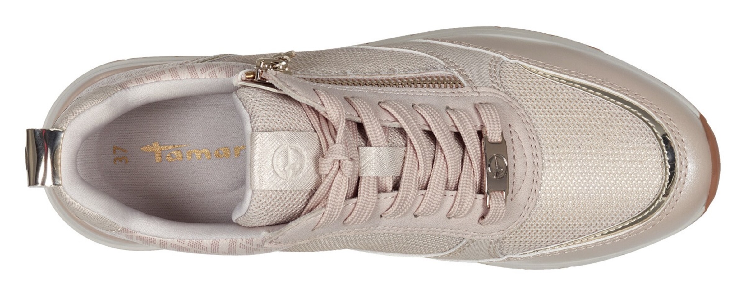 Tamaris Matalavartiset tennarit värissä vaaleanpunainen