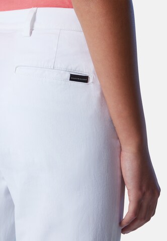 Coupe slim Pantalon chino North Sails en blanc