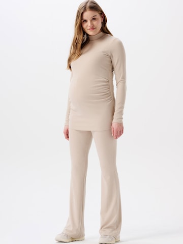 Noppies Flared Trousers 'Heja' in Beige: front