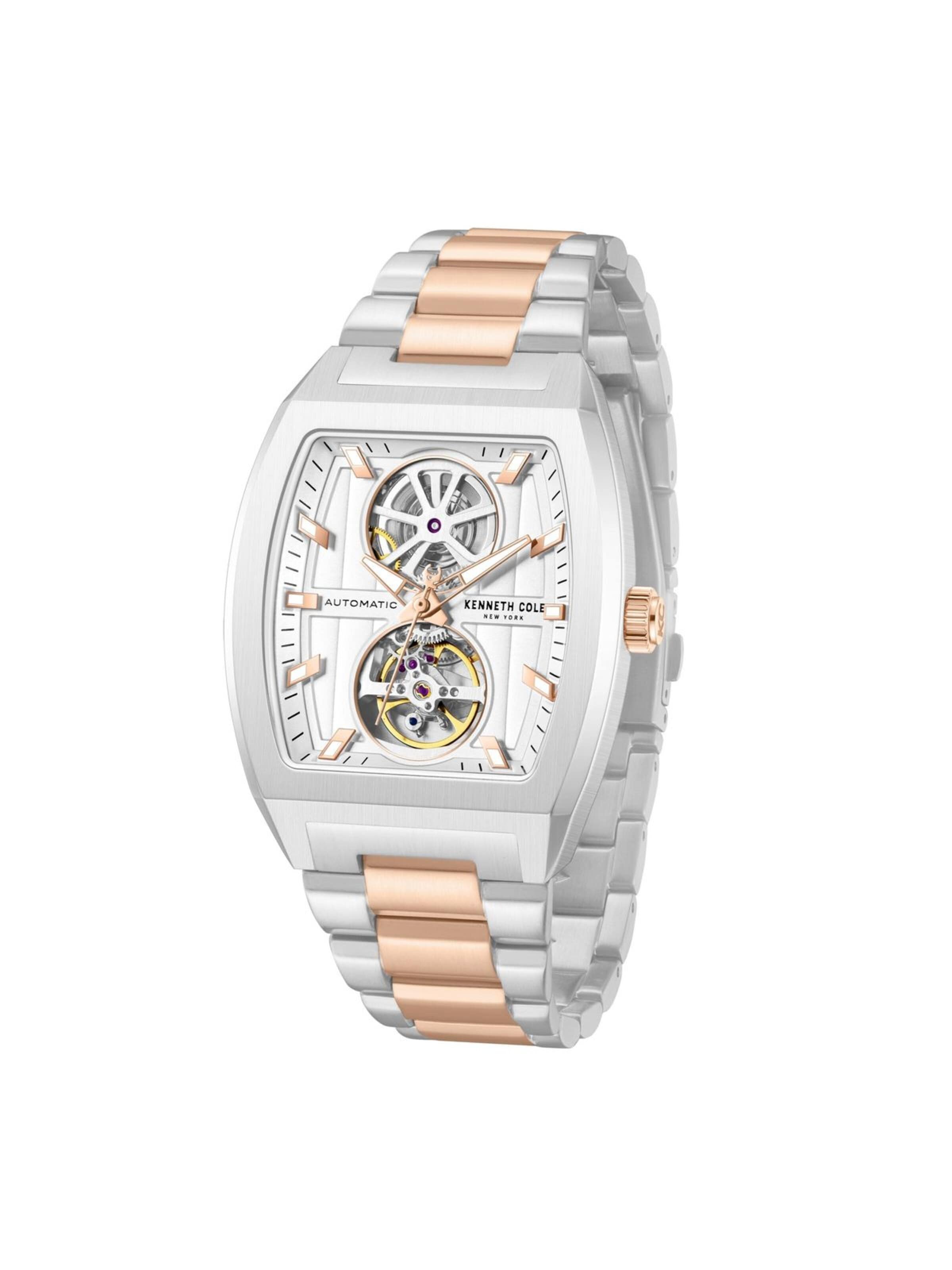 Montre à affichage analogique Kenneth Cole en argent