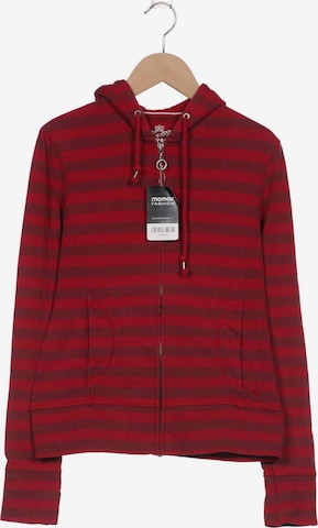 ESPRIT Sweatshirt & Zip-Up Hoodie in M in Red: front