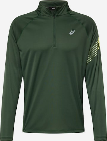 ASICS Performance Shirt in Green: front