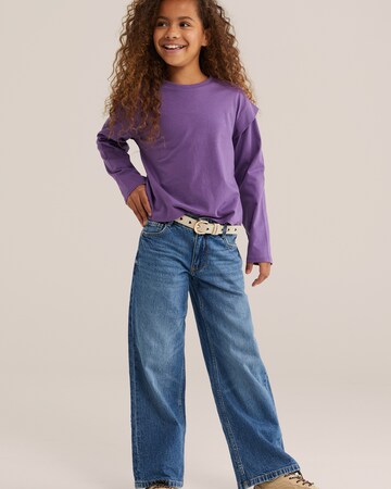 T-Shirt WE Fashion en violet