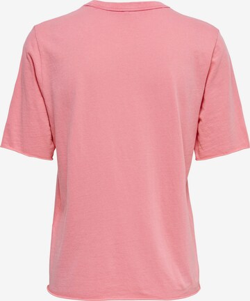 ONLY - Camiseta en rosa