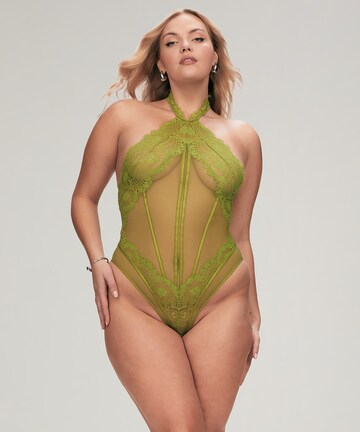 Hunkemöller Bodysuit in Green: front