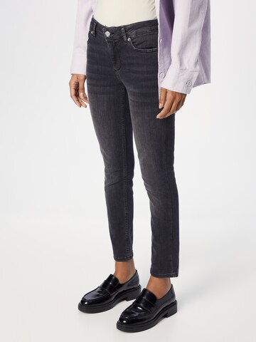 Liu Jo Slimfit Jeans 'IDEAL' i svart: framsida