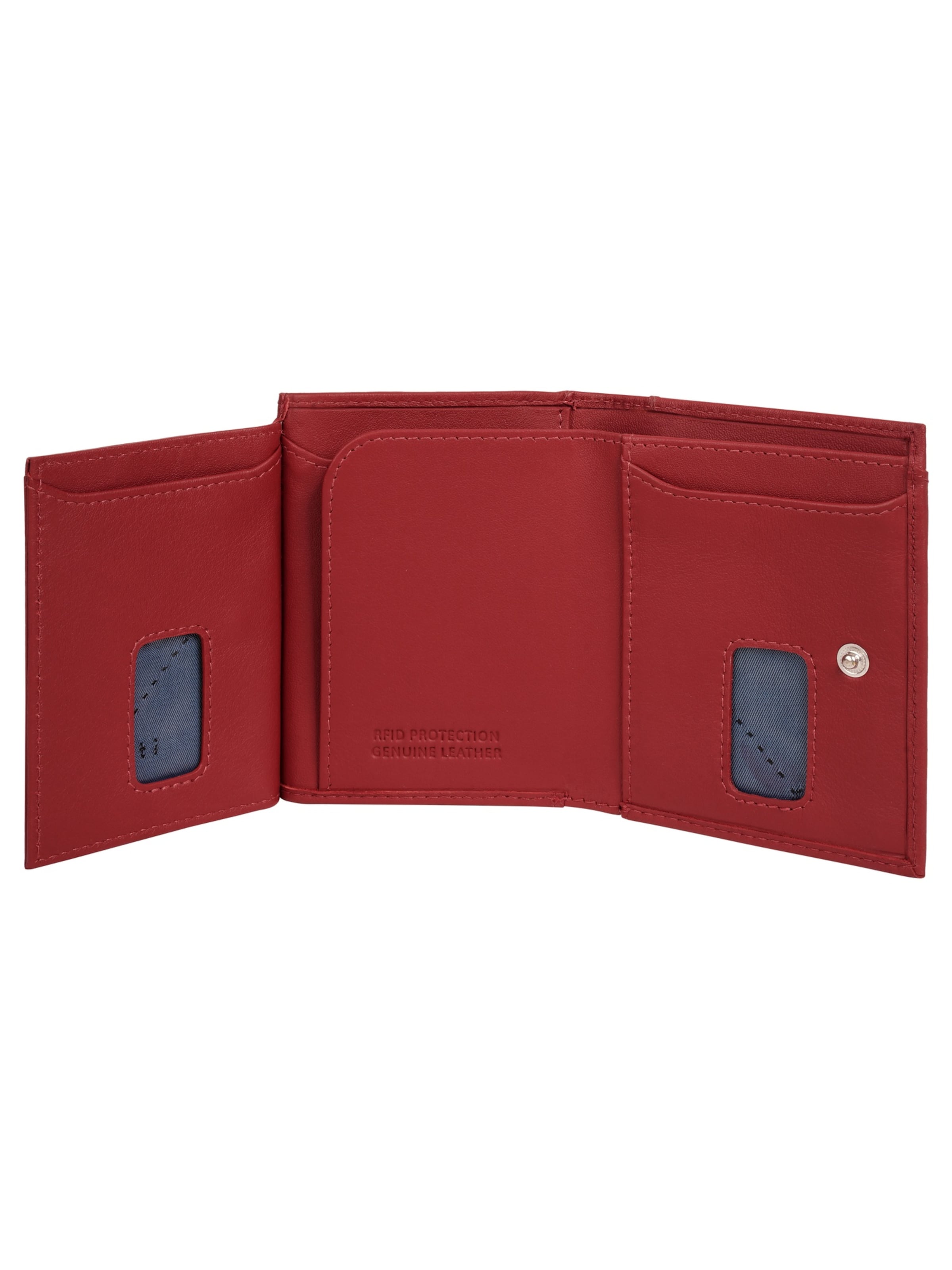 bugatti Wallet 'bugatti Geldbörse SECURE SLIM' in Red