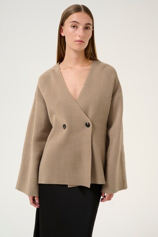 KAREN BY SIMONSEN Cardigan 'Thyra' i beige: forside