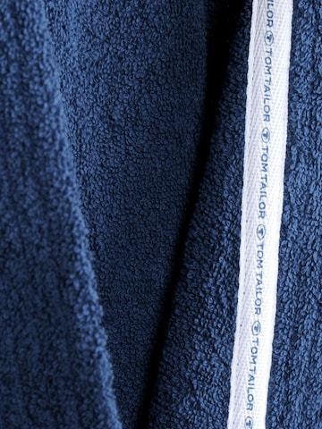 TOM TAILOR Long Bathrobe in Blue
