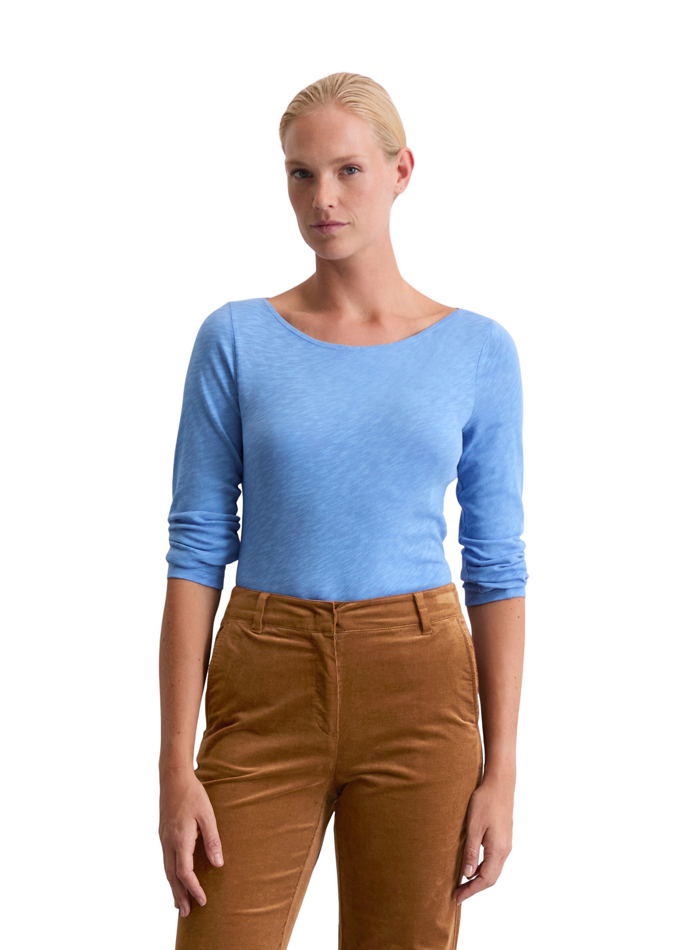 T-shirt Marc O'Polo en bleu : devant