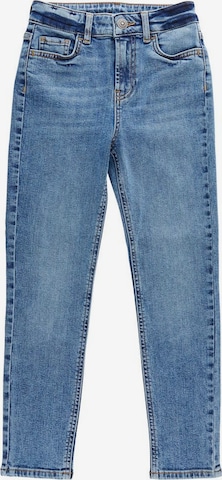 Pieces Kids Slim fit Jeans in Blue: front